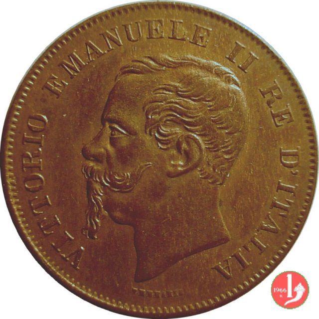 5 centesimi 1867 (Milano)