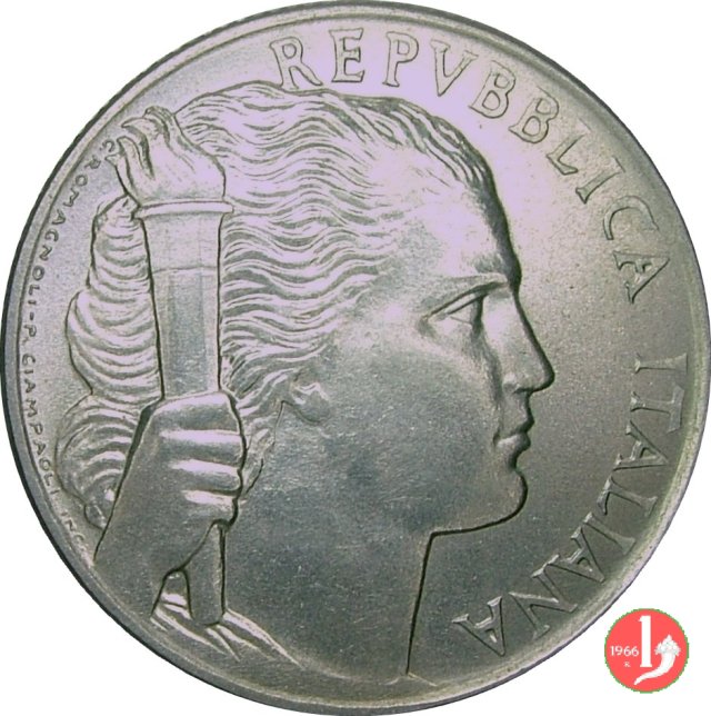 5 lire uva 1950 (Roma)