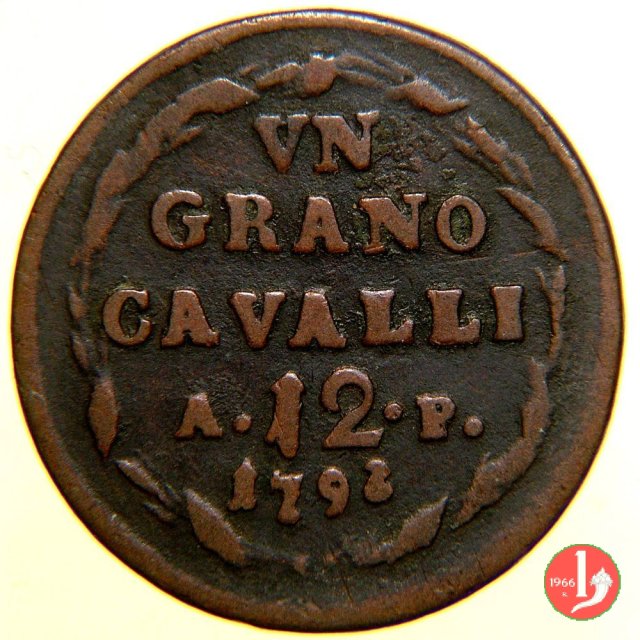 Grano 3° tipo 1793 (Napoli)