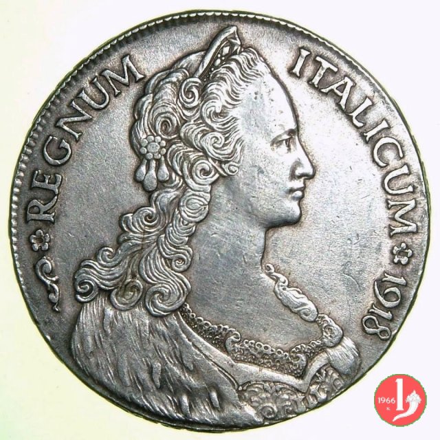 Tallero Italiano 1918 (Roma)