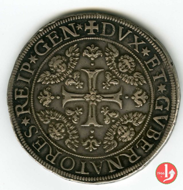 2 scudi (tipo largo) 1676 (Genova)