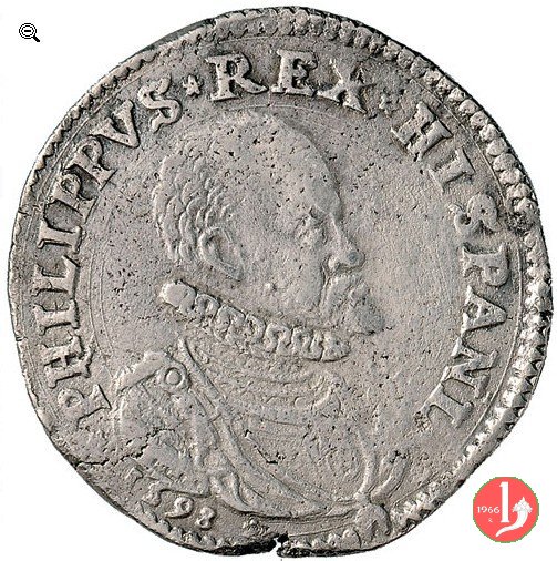 Scudo d'argento (o ducatone) 1598 (Milano)