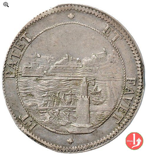tollero veduta porto di Livorno 1698 (Firenze)