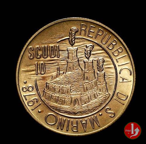 10 Scudi 1978 (Roma)