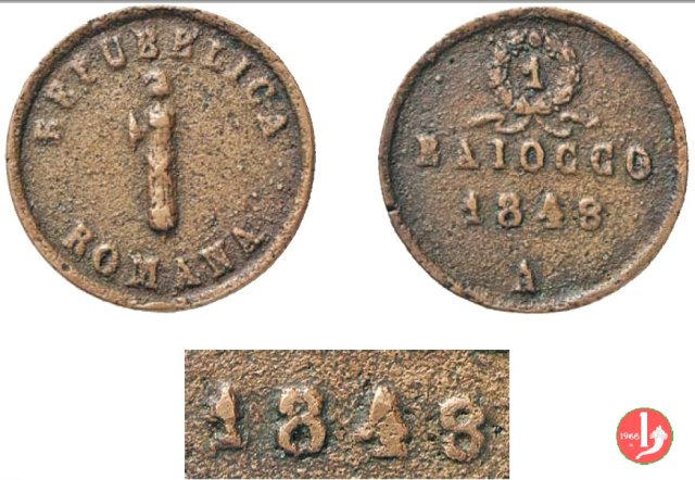 1 Baiocco 1848 (Ancona)