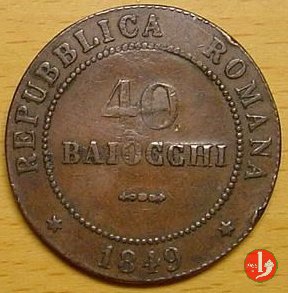 40 Baiocchi 1849 (Roma)