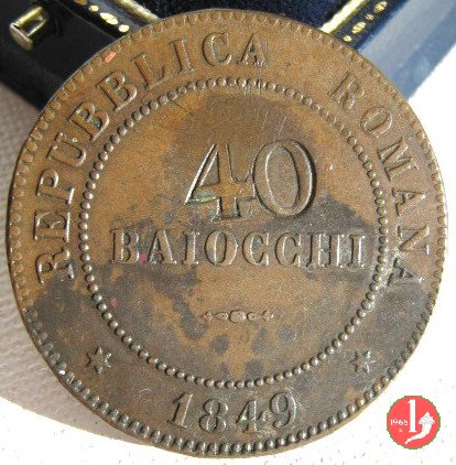 40 Baiocchi 1849 (Roma)