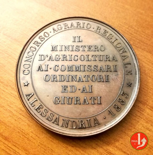 Concorso Agrario Region. Alessandria 1883 1883