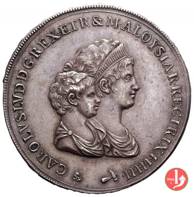 dena o 10 lire Fiorentine 1804 (Firenze)