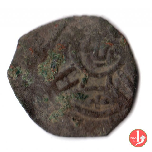 Follaro del 2° tipo - con M gotica e Busto di 978-984 AD