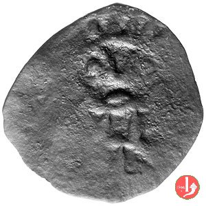 Follaro del 2° tipo - con M gotica e Busto di 978-984 AD