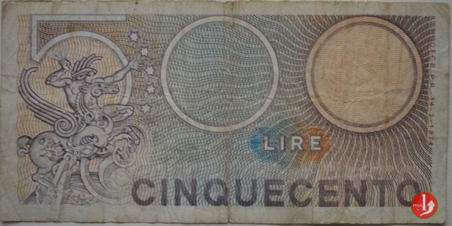 500 lire Testa di Mercurio 1974