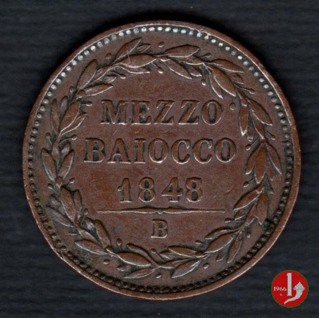 1/2 baiocco 1848 (Bologna)