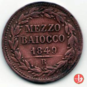 1/2 baiocco 1849 (Roma)