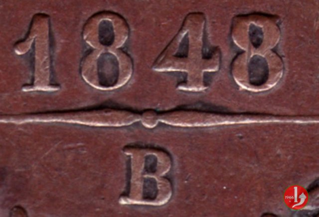 1/2 baiocco 1848 (Bologna)