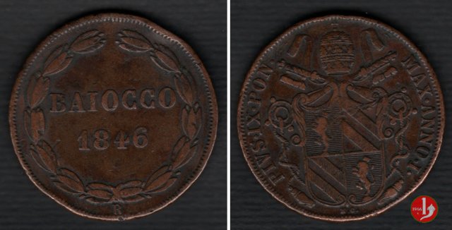 1 baiocco 1846 (Roma)