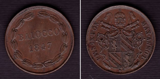 1 baiocco 1847 (Bologna)