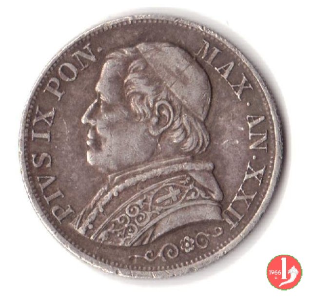 1 lira 1867 (Roma)