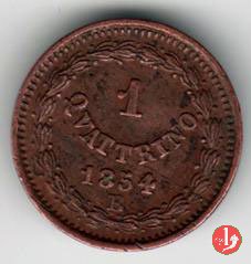 1 quattrino 1854 (Bologna)