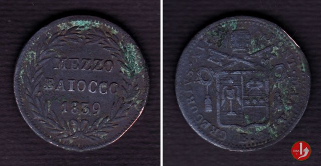 Mezzo Baiocco 1839 (Bologna)