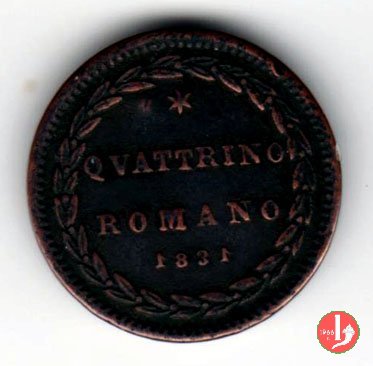 Quattrino 1831 (Roma)