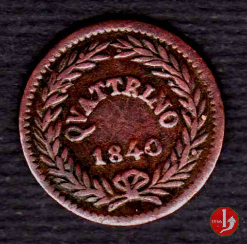 Quattrino 1840 (Bologna)