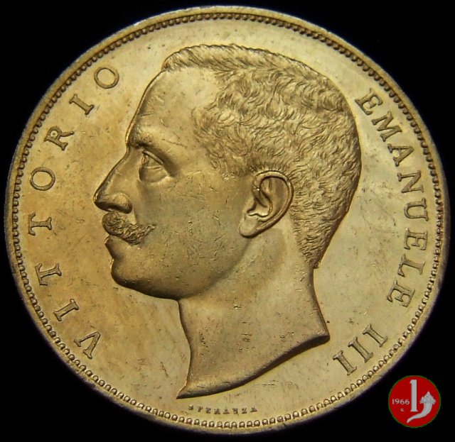 100 lire aquila sabauda 1905 (Roma)