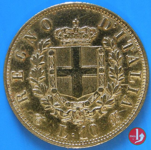 10 lire 1863 (Torino)