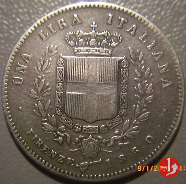 1 lira per Firenze 1860 (Firenze)