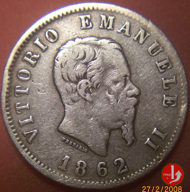 1 lira stemma 1862 (Napoli)