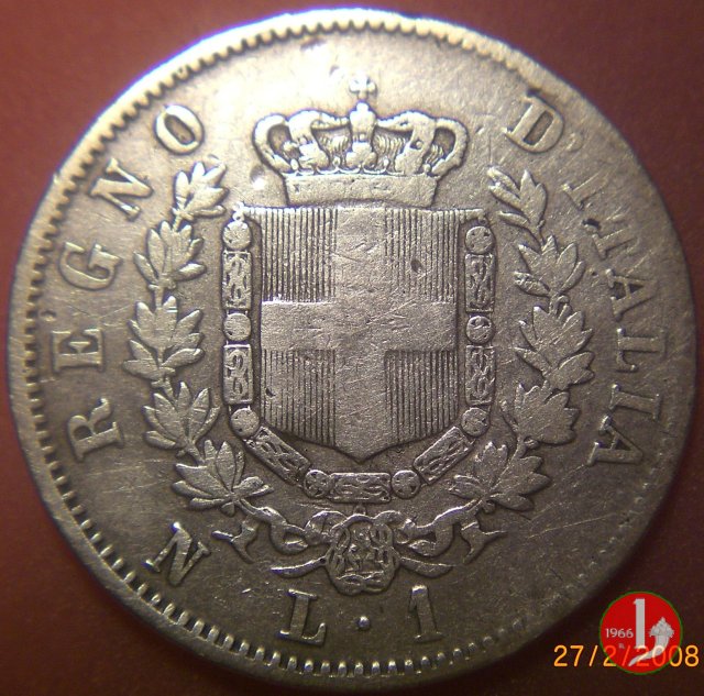 1 lira stemma 1862 (Napoli)