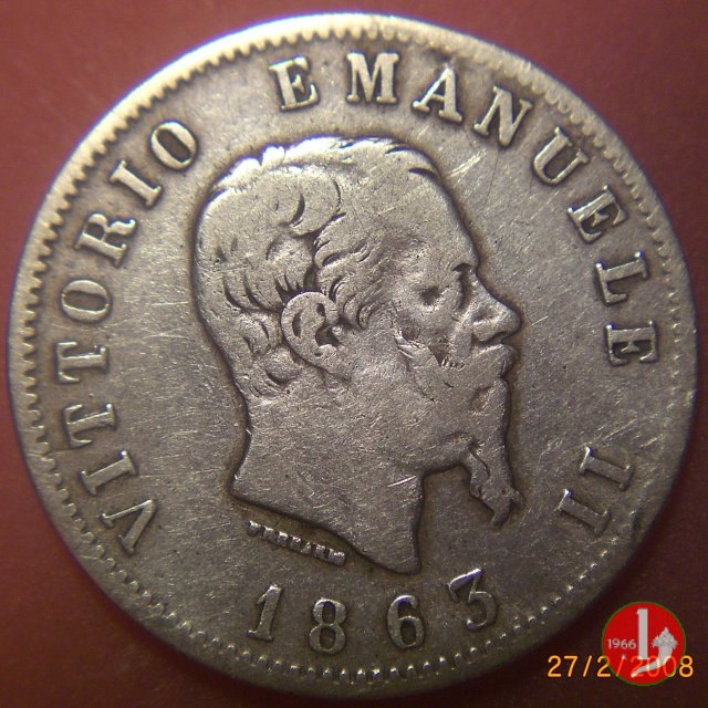 1 lira stemma 1863 (Torino)