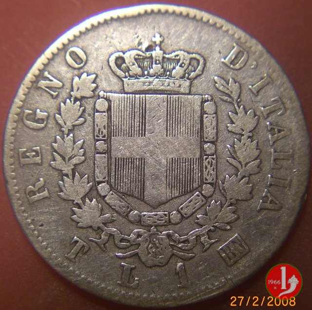 1 lira stemma 1867 (Torino)