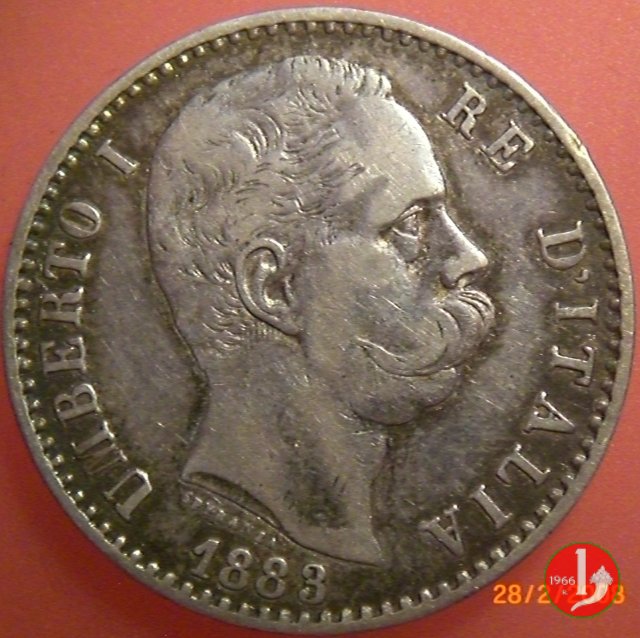 2 lire 1883 (Roma)