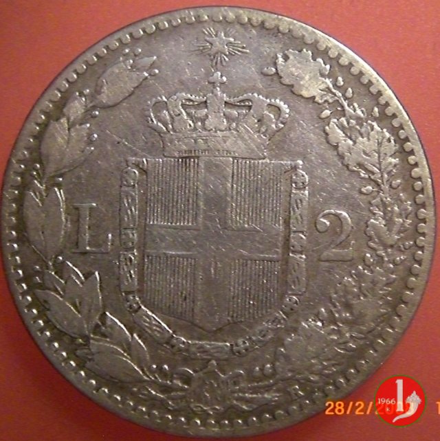 2 lire 1899 (Roma)