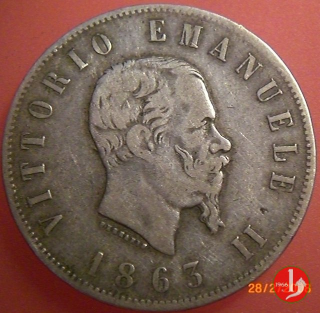 2 lire stemma 1863 (Torino)