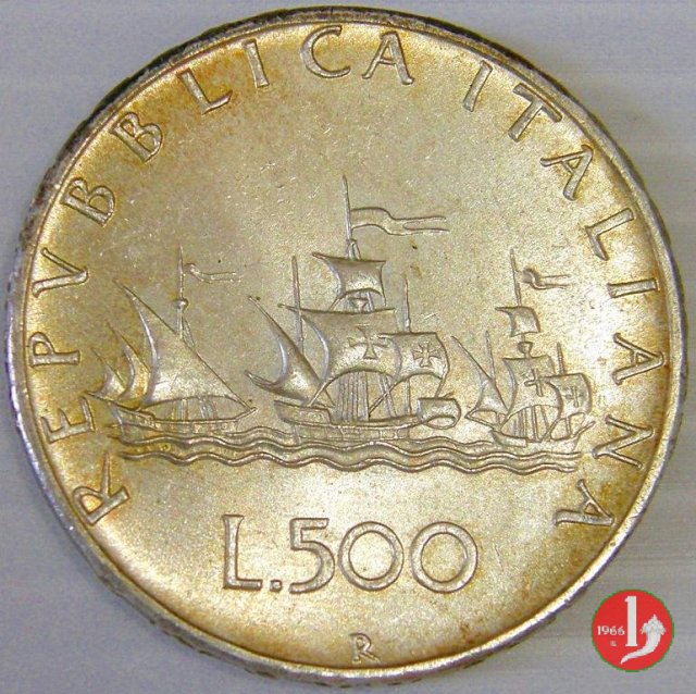 500 lire Caravelle 1966 (Roma)