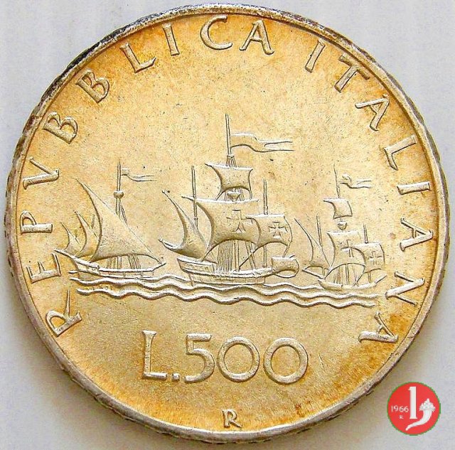 500 lire Caravelle 1966 (Roma)