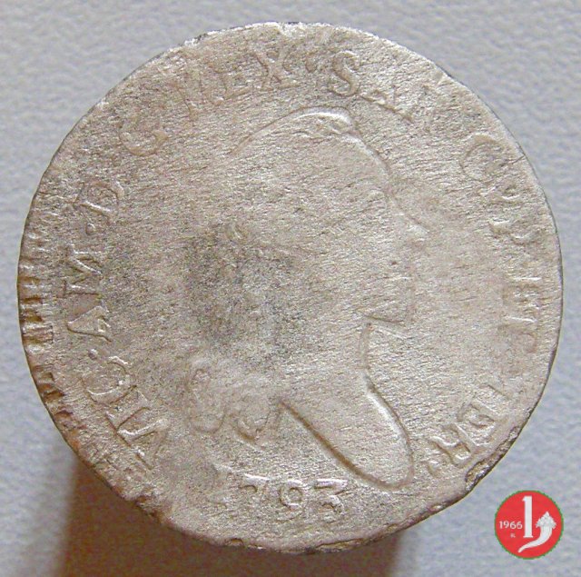 7,6 soldi 1793 (Torino)