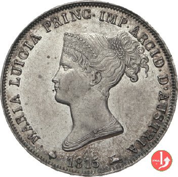 1 lira nuova 1815 (Milano) 1 lira nuova 1815 (Milano)