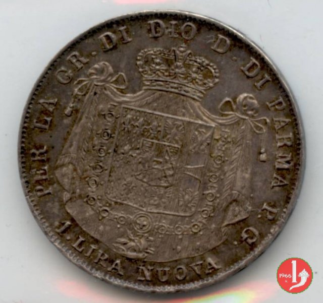 1 lira nuova 1815 (Milano) 1 lira nuova 1815 (Milano)