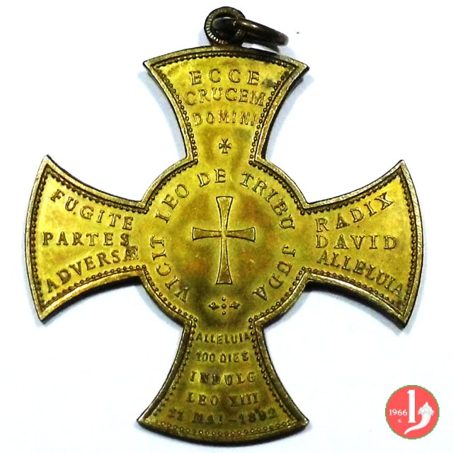 20-Distintivo Pia Unione di S. Antonio 53mm 1892 20-Distintivo Pia Unione di S. Antonio 53mm 1892