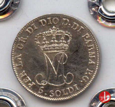 5 soldi di Parma 1815 (Milano) 5 soldi di Parma 1815 (Milano)