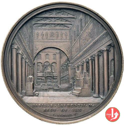 A. XXVIII -Restauro Basilica di S. Lorenzo 1873 (Roma) A. XXVIII -Restauro Basilica di S. Lorenzo 1873 (Roma)
