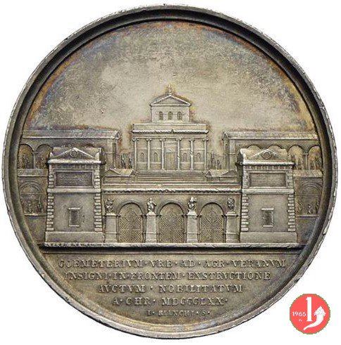 A. XXV -Ingresso al Campo Verano 1870 (Roma) A. XXV -Ingresso al Campo Verano 1870 (Roma)