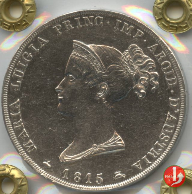 5 lire o scudo 1815 (Milano) 5 lire o scudo 1815 (Milano)