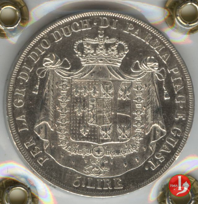5 lire o scudo 1815 (Milano) 5 lire o scudo 1815 (Milano)