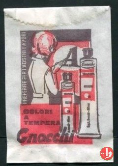 Adesivina Gnocchi 1970-1980 Adesivina Gnocchi 1970-1980