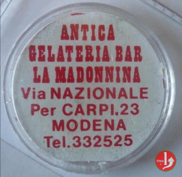 Modena - Antica Gelateria Bar La Madonnina 1970-1980 Modena - Antica Gelateria Bar La Madonnina 1970-1980