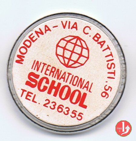 Modena - International School rosso 1970-1980